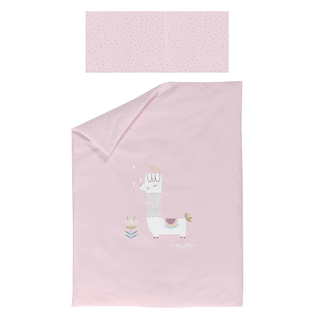 Funda Nórdica Reversible con Funda de Almohada Llama
