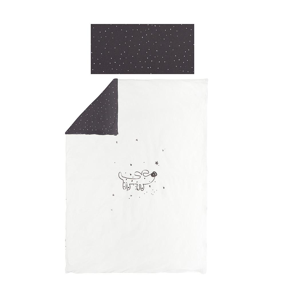 Funda nordica cuna + Funda almohada  Guau