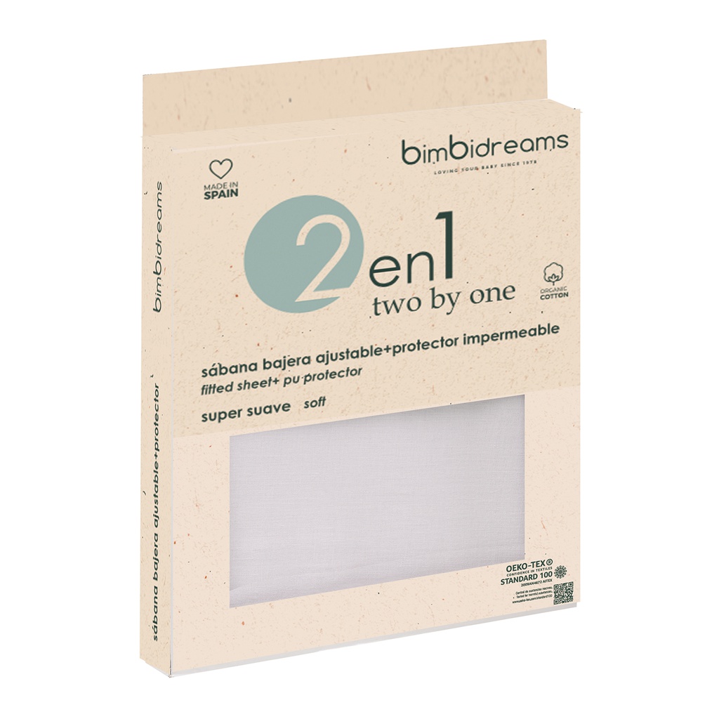Lençol impermeável (algodão orgânico) Basics
