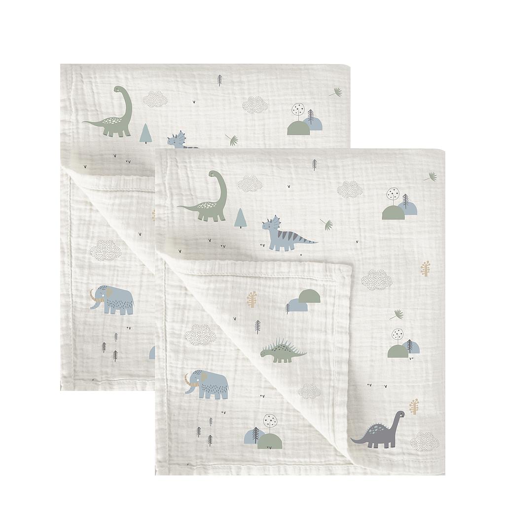 Gasas 100% algodon pack 2 Trex