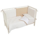 Funda nórdica cuna + Relleno + Protector + Funda almohada Botanic