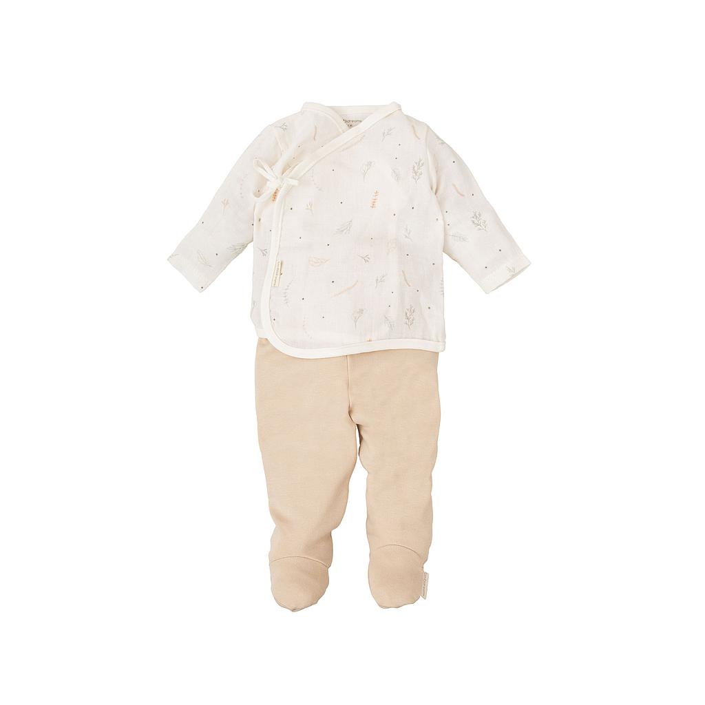 Conjunto jubon y polaina Botanic