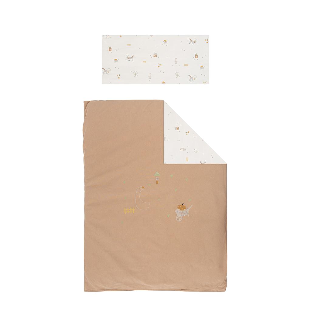 Funda nordica cuna + Funda almohada Farm