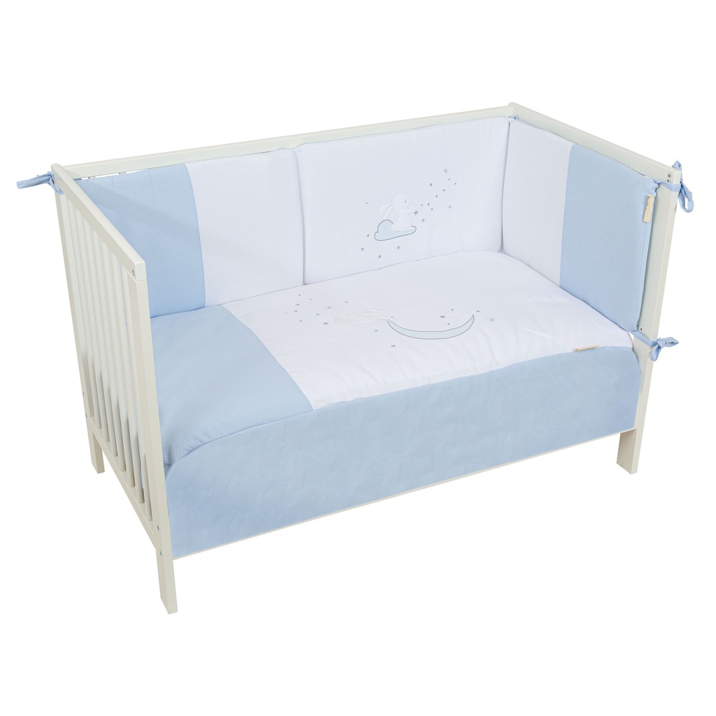 duvet with cot bumper  Moon
