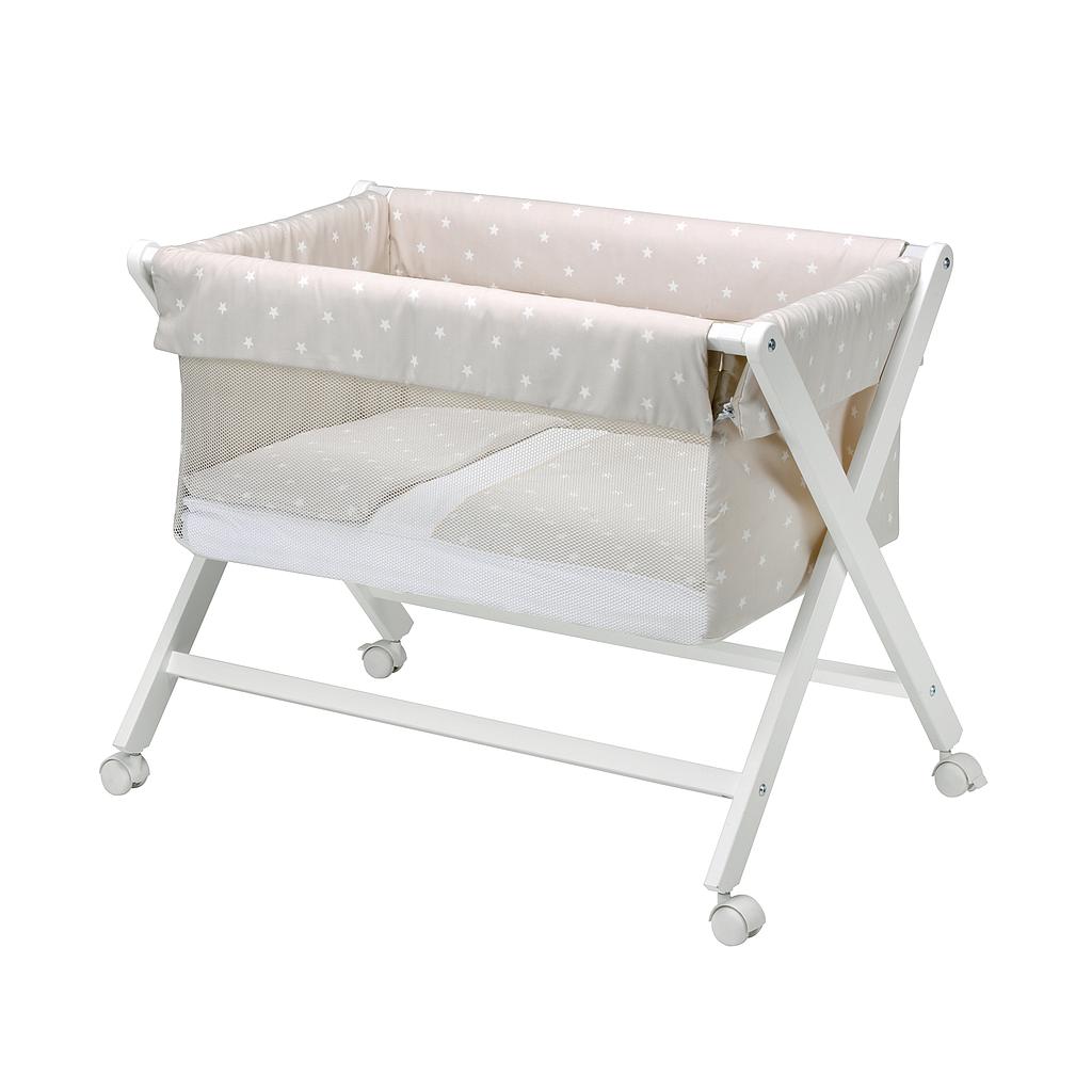 Vestidura minicuna con F.nórdica con relleno con F.almohada Stars