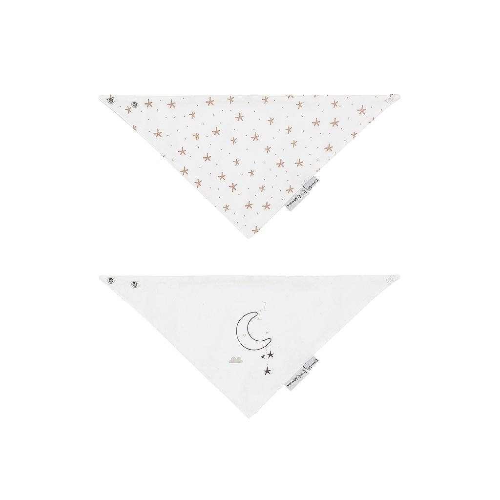 Pack 2 Baberos Bandanas Sweet Night Menta