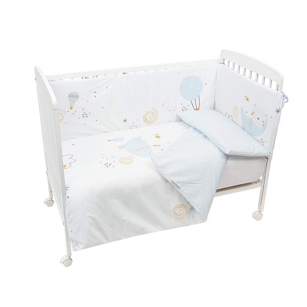 Funda nórdica cuna + Relleno + Protector + Funda almohada Volare