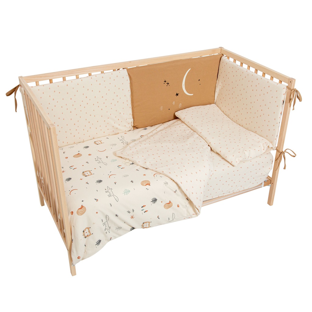 Funda nórdica cuna + Relleno + Protector + Funda almohada Wonderland