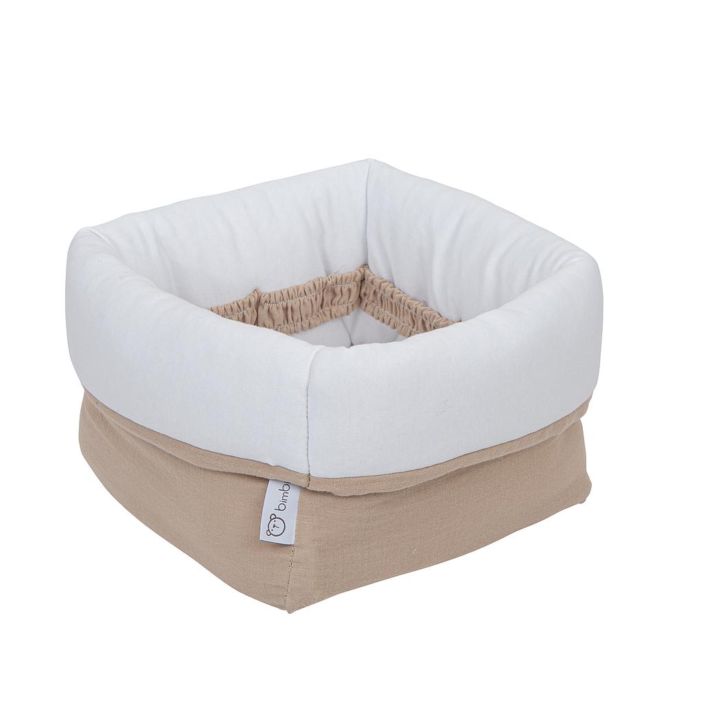 cesta botellero bebé cuadrada  Basics
