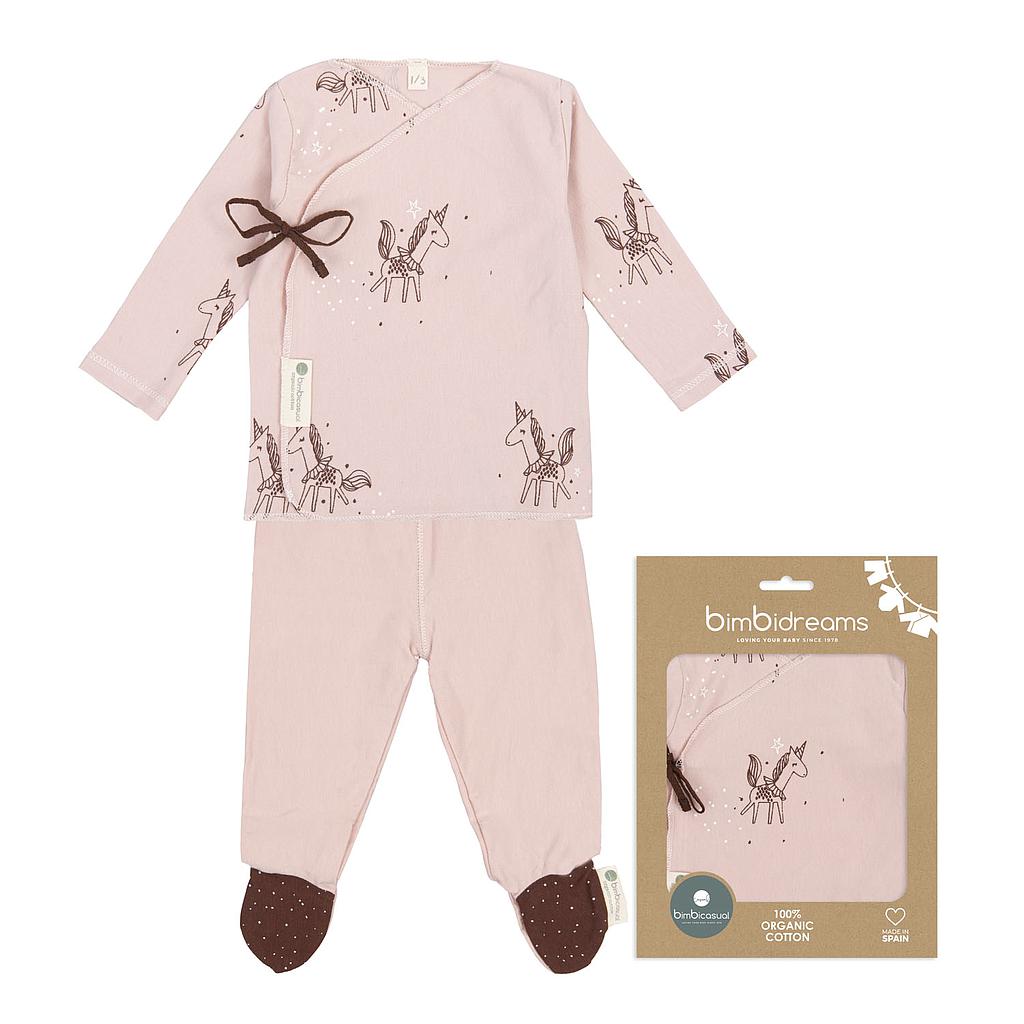 Conjunto jubon y polaina Unicornio