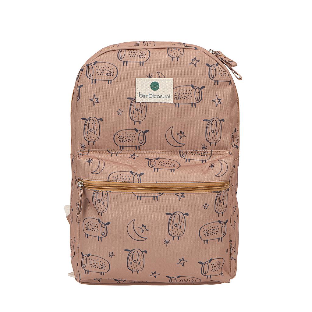 Mochila con cambiador ovejitas