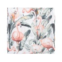Muselina bambú Flamingo