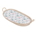 Bajera cuna algodon 100% Flamingo