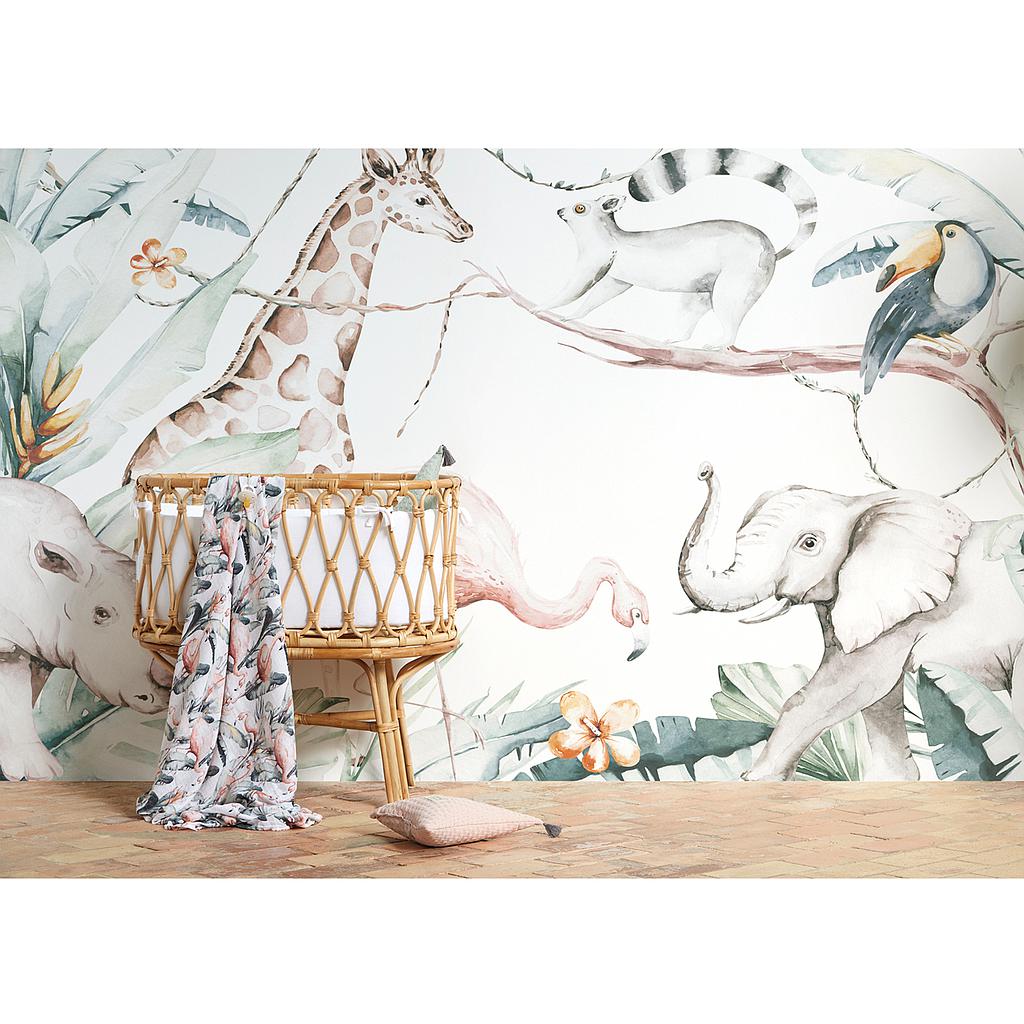 Vinilo decorativo infantil Flamingo