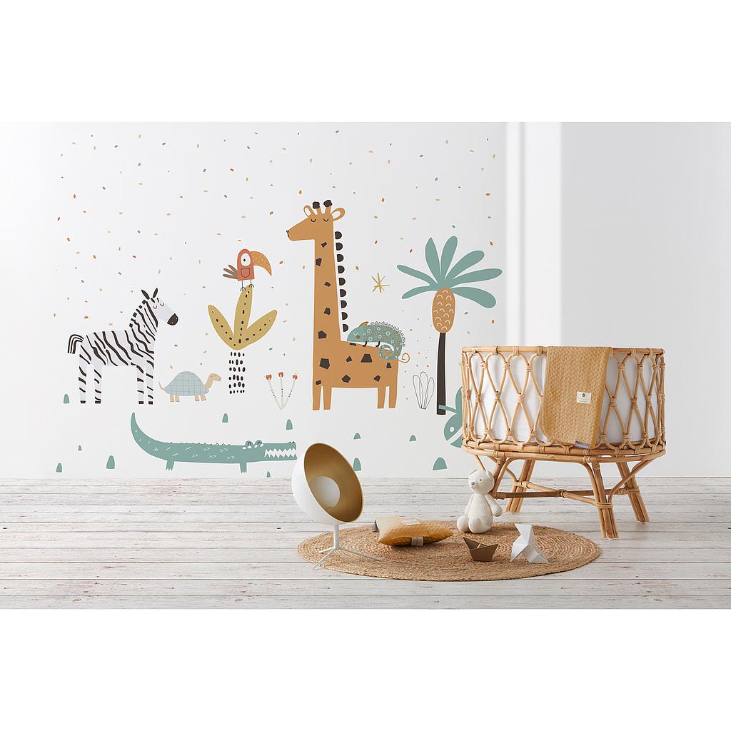 Vinilo decorativo infantil Kenia