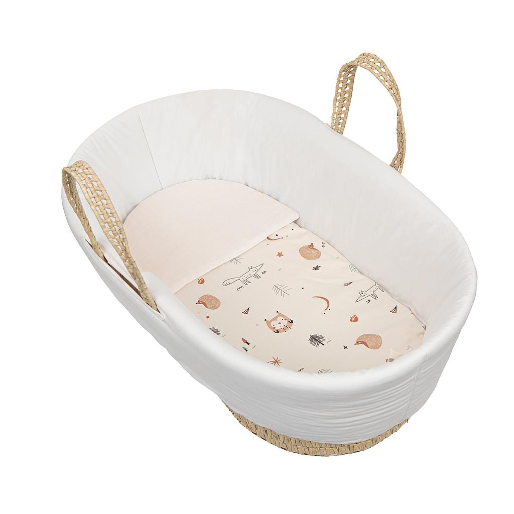 COLCHA+ALMOHADA CAPAZO 836 WONDERLAND 515 02 CRUDO