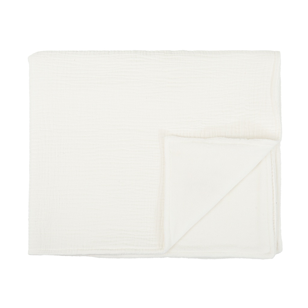 Manta Doble Cara Bambula con Coralina Basics